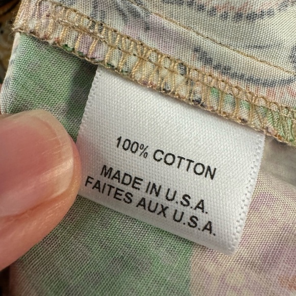 NWOT MISA Kate Dress Kelly Blossoms Cotton Puff Sleeve / Medium - Picture 12 of 13